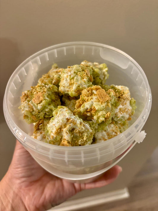Gourmet "rice krispy" bites buckets -13 flavors available